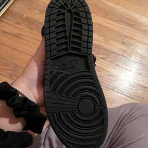 Jordan 1 silver toe high tops